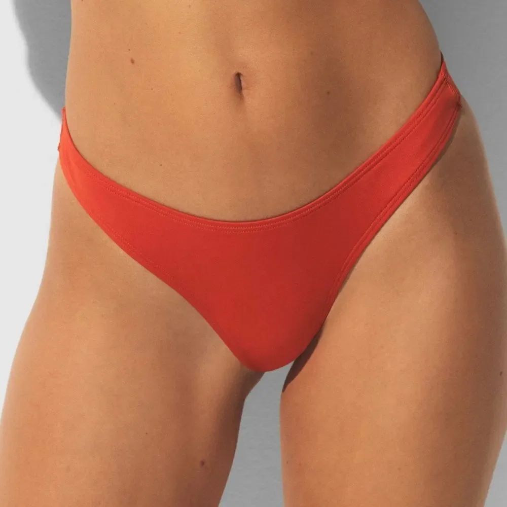 SKIMS classic swim bikini bottom 2X orange new with tags
